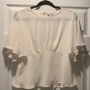 White Express Blouse - Size Small